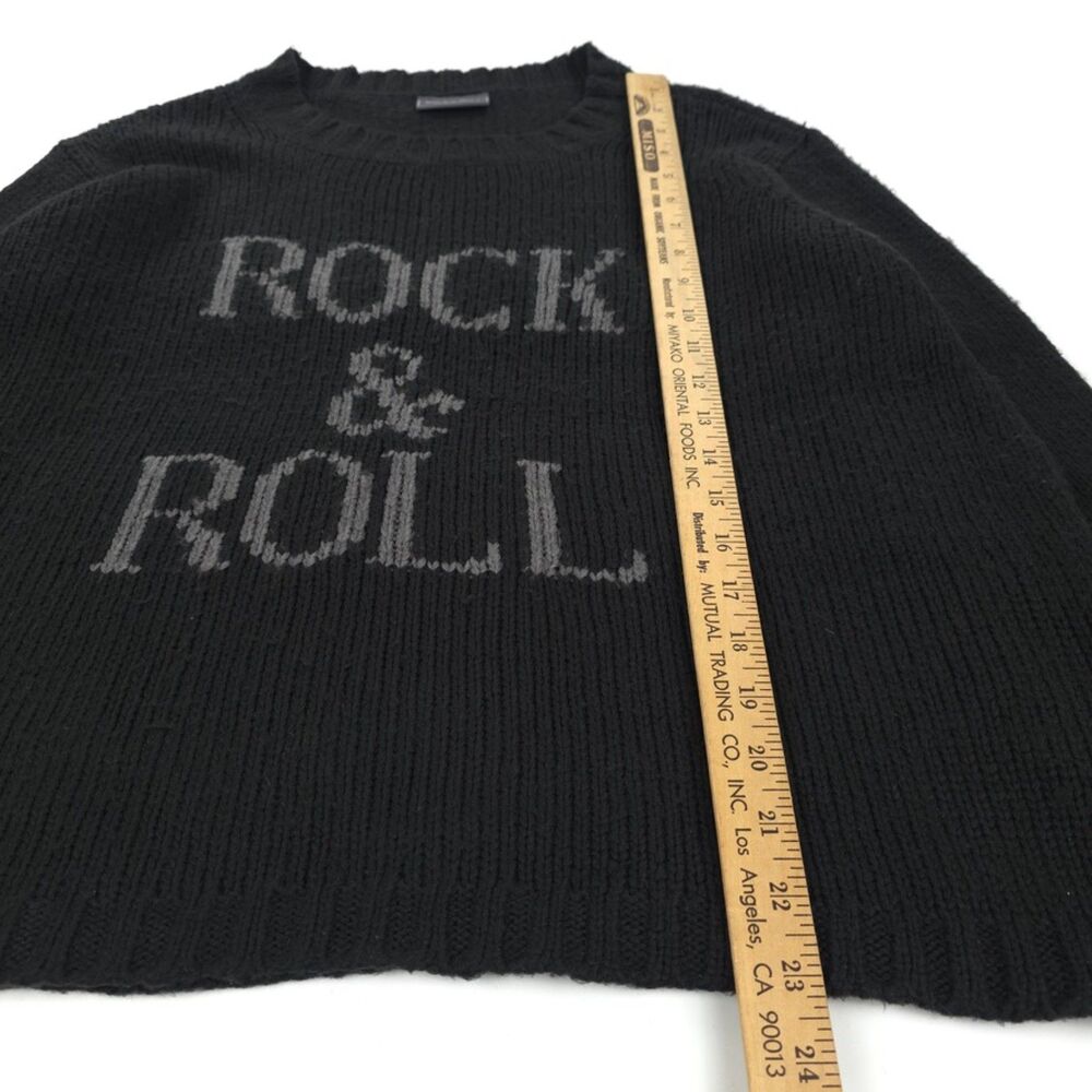 WOODEN SHIPS Rock & Roll Wool Mohair Sweater Slouchy Minimal Boho Grunge Lounge - Picture 5 of 8